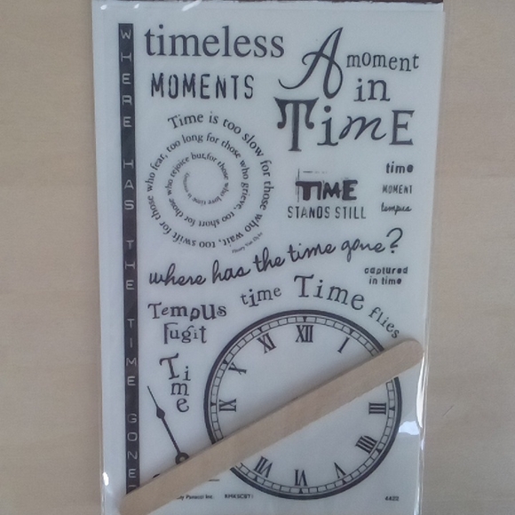 2/$15 Time Rub-on Transfers Kelly Panacci 067901137174 - Picture 2 of 5